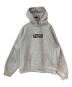 SUPREME（シュプリーム）の古着「23FW Box Logo Hooded Sweatshirt  / カモフラボックスロゴフーデッドスウェットシャツ」｜グレー