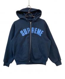 SUPREME（シュプリーム）の古着「25FW Arc Thermal Lined Zip Up Hooded Sweatshirt　アーク・サーマル・ラインド・ジップ・アップ・フーデッド・スウェットシャツ」｜ネイビー