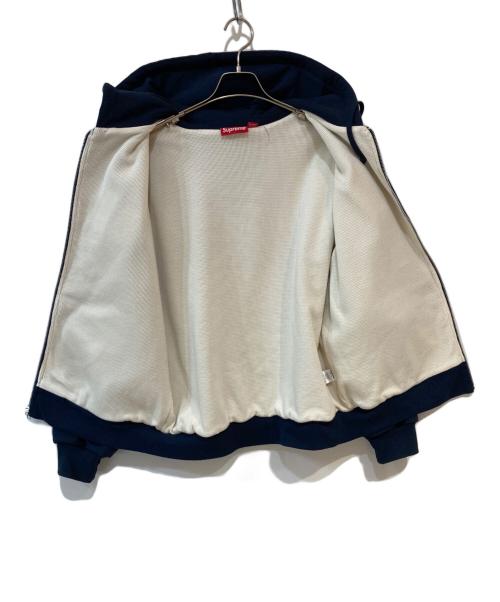 SUPREME（シュプリーム）SUPREME (シュプリーム) 25FW Arc Thermal Lined Zip Up Hooded Sweatshirt　アーク・サーマル・ラインド・ジップ・アップ・フーデッド・スウェットシャツ ネイビー サイズ:Mの古着・服飾アイテム