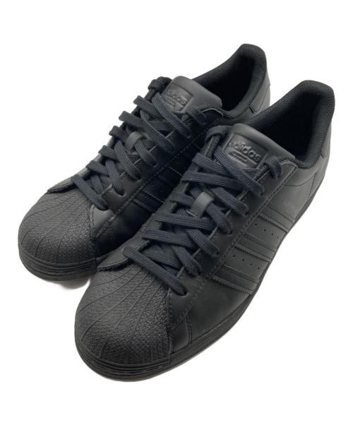adidas（アディダス）adidas (アディダス) SUPERSTAR　スーパースター ローカットスニーカー ブラック サイズ:27.5の古着・服飾アイテム