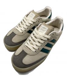 adidas×RONNIE FIEG×CLARKS（アディダス×ロニー・フィグ×クラークス）の古着「SAMBA KITH CLARKS　サンバ キス クラークス　 ローカットスニーカー」｜WHITE/GREEN/WHITE