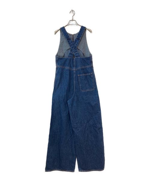 CURRENTAGE（カレンテージ）CURRENTAGE (カレンテージ) ローバックスタイルオーバーオール インディゴ サイズ:1の古着・服飾アイテム