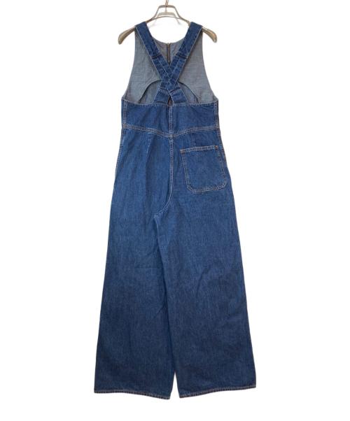 CURRENTAGE（カレンテージ）CURRENTAGE (カレンテージ) ローバックスタイルオーバーオール インディゴ サイズ:1の古着・服飾アイテム