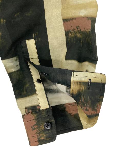 MAISON SPECIAL（メゾンスペシャル）MAISON SPECIAL (メゾンスペシャル) ランドスケーププリントプライムオーバーシアーシャツ ブラック サイズ:1の古着・服飾アイテム