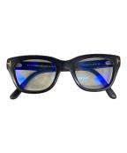 TOM FORDトムフォード）の古着「アジアンフィット メガネ」｜ブラック