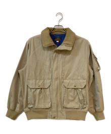 Eddie Bauer（エディーバウアー）の古着「スイングトップ」｜ベージュ