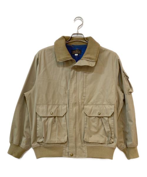 Eddie Bauer（エディーバウアー）Eddie Bauer (エディーバウアー) スイングトップ ベージュ サイズ:Lの古着・服飾アイテム