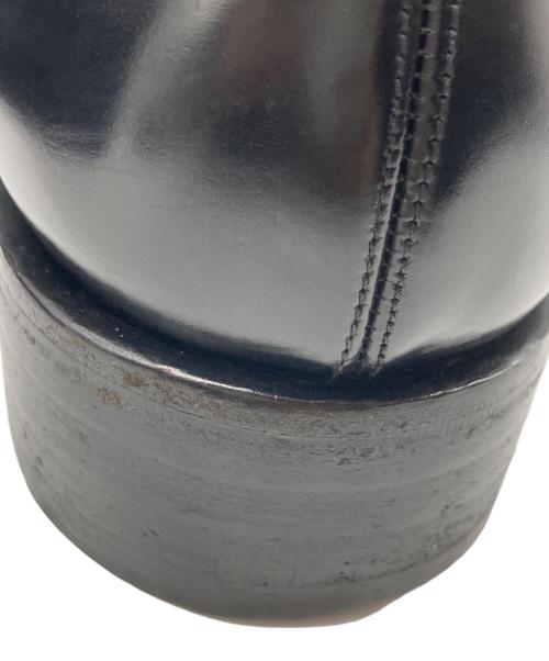 GUCCI（グッチ）GUCCI (グッチ) Gプレート スクエアトゥローファー ブラック サイズ:40　1/2　Eの古着・服飾アイテム