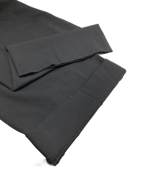 COMME des GARCONS（コムデギャルソン）COMME des GARCONS (コムデギャルソン) ワイドタックスラックス ブラック サイズ:Mの古着・服飾アイテム