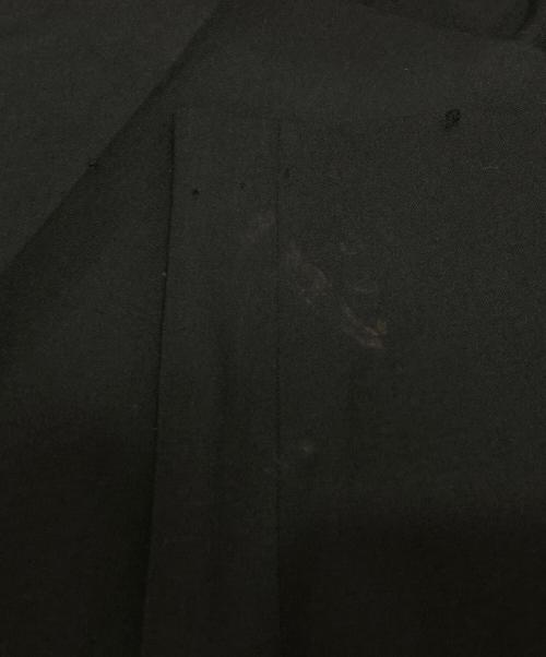 COMME des GARCONS（コムデギャルソン）COMME des GARCONS (コムデギャルソン) ワイドタックスラックス ブラック サイズ:Mの古着・服飾アイテム