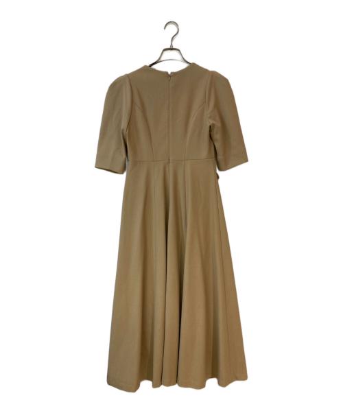 HER LIP TO（ハーリップトゥ）HER LIP TO (ハーリップトゥ) Lace Motif Twill Long Dress ベージュ サイズ:Sの古着・服飾アイテム
