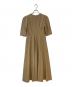 HER LIP TO (ハーリップトゥ) Lace Motif Twill Long Dress ベージュ サイズ:S：7000円