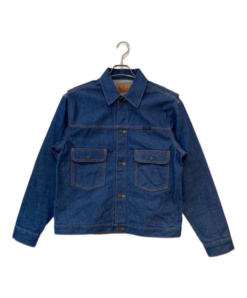 Hysteric Glamour（ヒステリックグラマー）Hysteric Glamour (ヒステリックグラマー) ブロークンデニムジャケット インディゴ サイズ:Ｌの古着・服飾アイテム