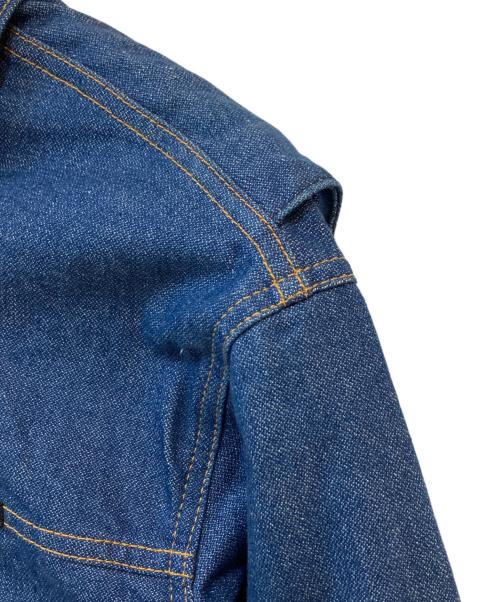 Hysteric Glamour（ヒステリックグラマー）Hysteric Glamour (ヒステリックグラマー) ブロークンデニムジャケット インディゴ サイズ:Ｌの古着・服飾アイテム