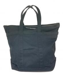 marimekko（マリメッコ）の古着「UUSI MATKURI トートバッグ」｜ブラック