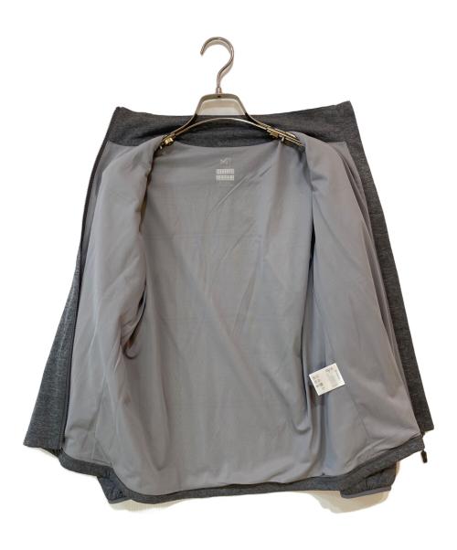 MILLET（ミレー）MILLET (ミレー) ALPHA LIGHT SWEATII JKT グレー サイズ:Sの古着・服飾アイテム