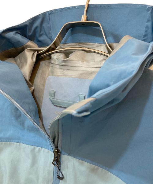 SALOMON（サロモン）SALOMON (サロモン) GORE-TEX シェルジャケット ブルー×グレー サイズ:Ｓの古着・服飾アイテム