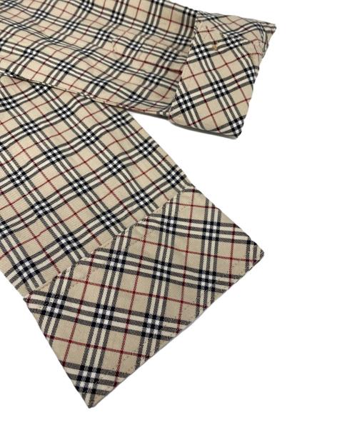 BURBERRY BLUE LABEL（バーバリー ブルー レーベル）BURBERRY BLUE LABEL (バーバリー ブルー レーベル) ノヴァチェックシャツ ベージュ サイズ:36の古着・服飾アイテム