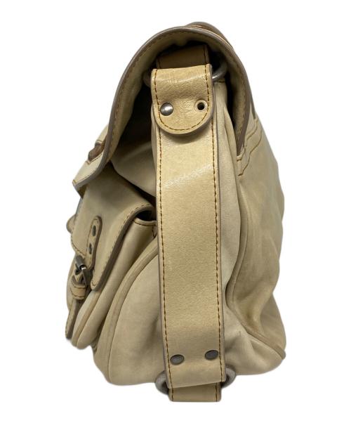 Christian Dior（クリスチャン ディオール）Christian Dior (クリスチャン ディオール) Gaucho ガウチョ レザワンショルダーバッグ ベージュ サイズ:なしの古着・服飾アイテム