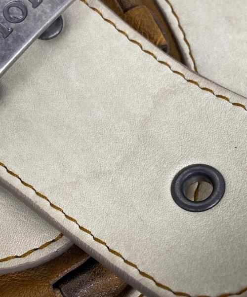 Christian Dior（クリスチャン ディオール）Christian Dior (クリスチャン ディオール) Gaucho ガウチョ レザワンショルダーバッグ ベージュ サイズ:なしの古着・服飾アイテム