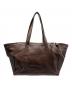 Vivienne Westwood (ヴィヴィアンウエストウッド) オーブプレート トートバッグ ブラウン：15000円