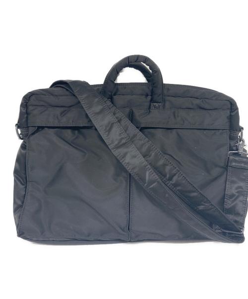 PORTER（ポーター）PORTER (ポーター) TANKER 2WAY BRIEFCASE ブラックの古着・服飾アイテム