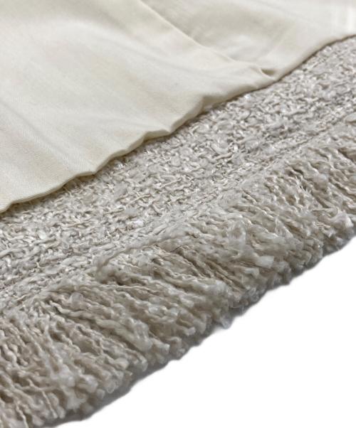 moussy（マウジー）moussy (マウジー) SLACKER TWEED ジャケット ベージュ サイズ:FREEの古着・服飾アイテム