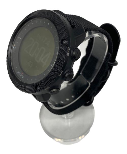 SUUNTO（スント）SUUNTO (スント) TRAVERSE ALPHA Traverse Alpha Stealth スマートウォッチ ブラックの古着・服飾アイテム
