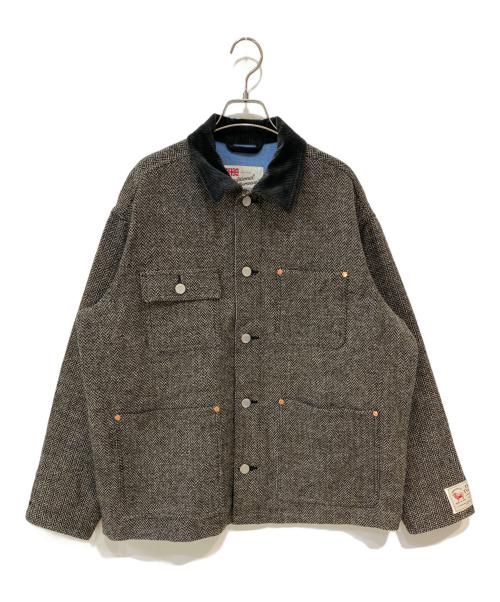 Traditional Weatherwear（トラディショナルウェザーウェア）Traditional Weatherwear (トラディショナルウェザーウェア) UNIONCOVER201 ワークジャケット グレー サイズ:36の古着・服飾アイテム