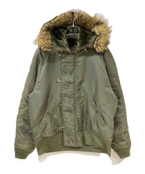 AVIREX（アヴィレックス）AVIREX (アヴィレックス) N-2B フライトジャケット オリーブ サイズ:Mの古着・服飾アイテム