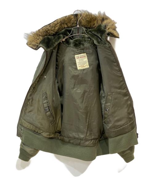 AVIREX（アヴィレックス）AVIREX (アヴィレックス) N-2B フライトジャケット オリーブ サイズ:Mの古着・服飾アイテム