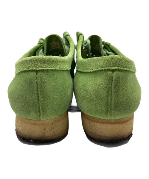 SUPREME（シュプリーム）SUPREME (シュプリーム) CLARKS (クラークス) 21FW 　Woven Wallabee　ウーブン ワラビー グリーン サイズ:25.5の古着・服飾アイテム