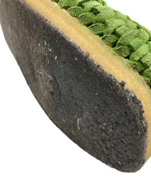 SUPREME（シュプリーム）SUPREME (シュプリーム) CLARKS (クラークス) 21FW 　Woven Wallabee　ウーブン ワラビー グリーン サイズ:25.5の古着・服飾アイテム