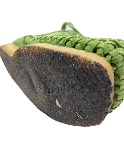 SUPREME（シュプリーム）SUPREME (シュプリーム) CLARKS (クラークス) 21FW 　Woven Wallabee　ウーブン ワラビー グリーン サイズ:25.5の古着・服飾アイテム