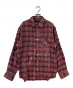 AFBエーエフビー）の古着「SPANGLE SHIRTS」｜レッド