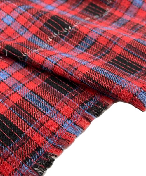 AFB（エーエフビー）AFB (エーエフビー) SPANGLE SHIRTS レッド サイズ:Mの古着・服飾アイテム