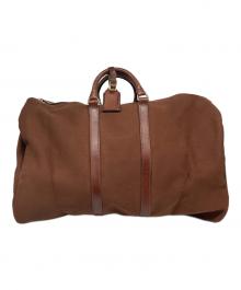 J&M DAVIDSON（ジェイ＆エム デヴィッドソン）の古着「ボストンバッグ」｜ブラウン