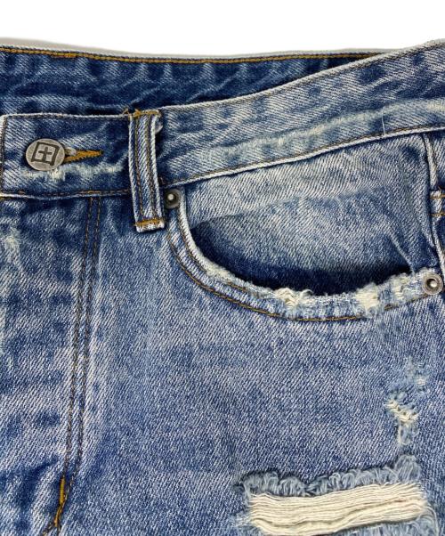 Ksubi（スビ）Ksubi (スビ) Ron Herman (ロンハーマン) 別注 CHITCH CHOP USA グランジデニムパンツ インディゴ サイズ:76cm (W30) 未使用品の古着・服飾アイテム