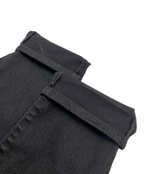Saint Laurent Paris（サンローランパリ）Saint Laurent Paris (サンローランパリ) ブラックデニムパンツ ブラック サイズ:76の古着・服飾アイテム