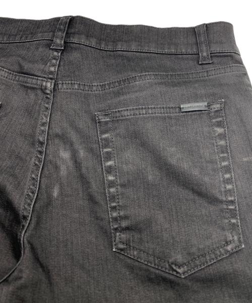 Saint Laurent Paris（サンローランパリ）Saint Laurent Paris (サンローランパリ) ブラックデニムパンツ ブラック サイズ:76の古着・服飾アイテム