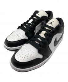 NIKE（ナイキ）の古着「AIR JORDAN 1 LOW エア ジョーダン ワン ロー　ローカットスニーカー」｜WHITE/BLACK-WHITE