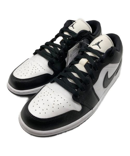 NIKE（ナイキ）NIKE (ナイキ) AIR JORDAN 1 LOW エア ジョーダン ワン ロー　ローカットスニーカー WHITE/BLACK-WHITE サイズ:29の古着・服飾アイテム