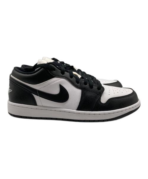 NIKE（ナイキ）NIKE (ナイキ) AIR JORDAN 1 LOW エア ジョーダン ワン ロー　ローカットスニーカー WHITE/BLACK-WHITE サイズ:29の古着・服飾アイテム