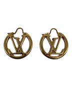 LOUIS VUITTONルイ ヴィトン）の古着「ピアス・ルイーズ」｜ゴールド