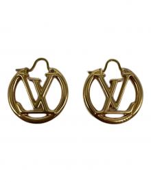 LOUIS VUITTON（ルイ ヴィトン）の古着「ピアス・ルイーズ」｜ゴールド