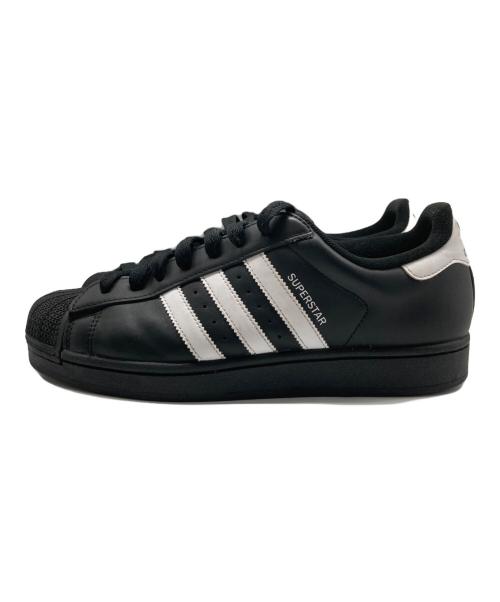 adidas（アディダス）adidas (アディダス) SUPERSTAR　スーパースター　 II ローカットスニーカー ブラック サイズ:27.5の古着・服飾アイテム