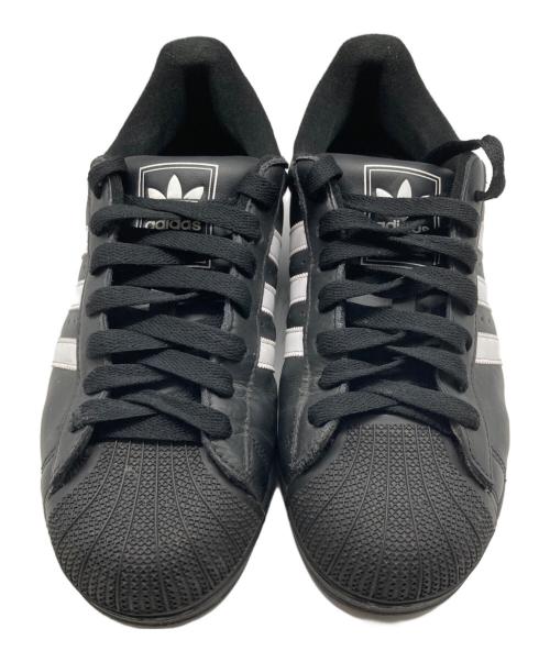 adidas（アディダス）adidas (アディダス) SUPERSTAR　スーパースター　 II ローカットスニーカー ブラック サイズ:27.5の古着・服飾アイテム