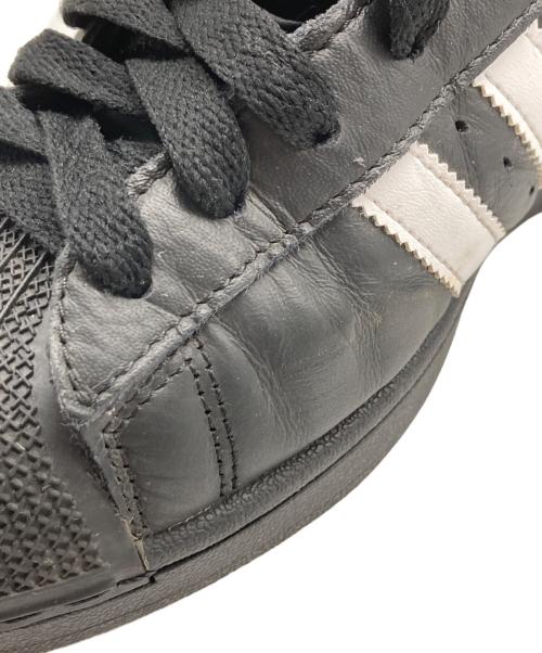 adidas（アディダス）adidas (アディダス) SUPERSTAR　スーパースター　 II ローカットスニーカー ブラック サイズ:27.5の古着・服飾アイテム
