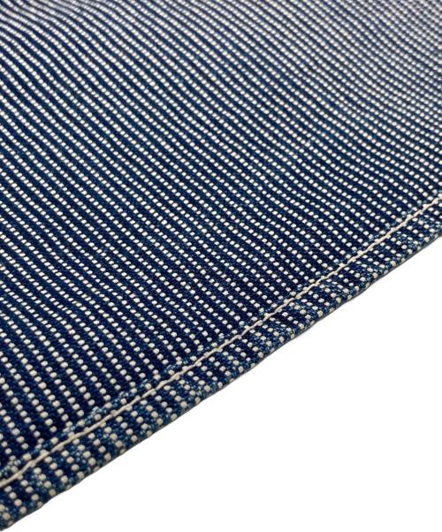 THE FLAT HEAD（ザ・フラットヘッド）THE FLAT HEAD (ザ・フラットヘッド) ヒッコリーシャツ　 インディゴ サイズ:38の古着・服飾アイテム