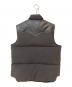 SUGAR CANE (シュガーケーン) LEATHER YOKE DOWN VEST ブラック サイズ:Ｓ：15000円